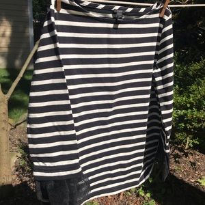 J Crew Striped Long-Sleeve T-shirt
